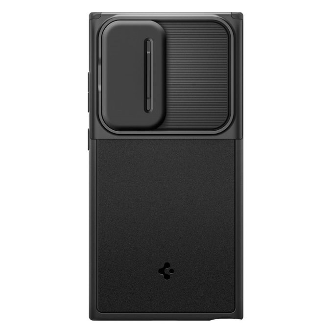 Spigen - Étui Optik Armor pour Samsung Galaxy S24 Ultra, noir