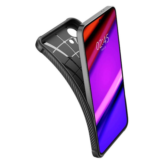 Spigen - Étui Rugged Armor pour Samsung Galaxy S24+, Matte Black