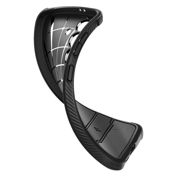 Spigen - Étui Rugged Armor pour Samsung Galaxy S24+, Matte Black