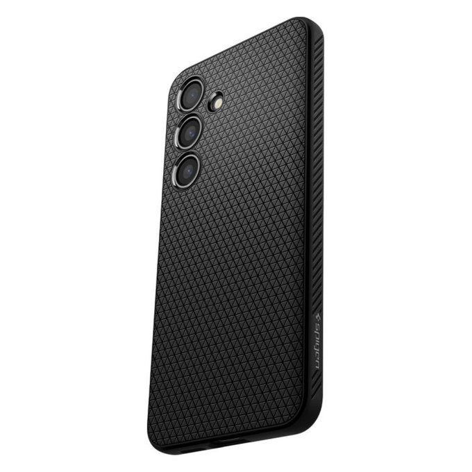 Spigen - Étui Liquid Air pour Samsung Galaxy S24+, Matte Black