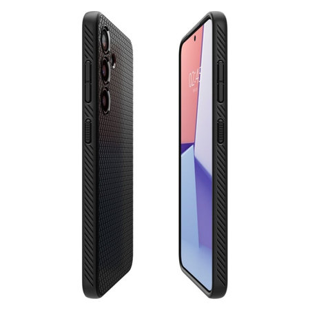Spigen - Étui Liquid Air pour Samsung Galaxy S24+, Matte Black