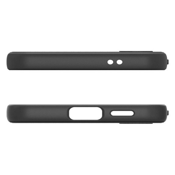 Spigen - Étui Liquid Air pour Samsung Galaxy S24+, Matte Black