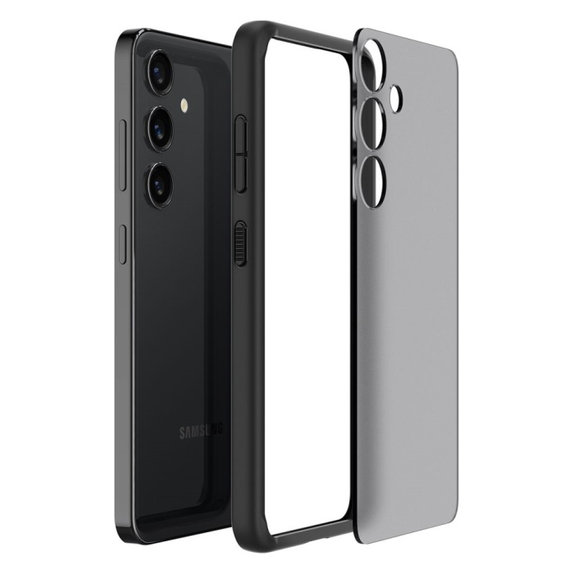 Spigen - Étui Ultra Hybrid pour Samsung Galaxy S24+, Frost Black