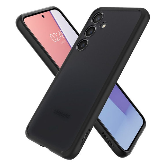 Spigen - Étui Ultra Hybrid pour Samsung Galaxy S24+, Frost Black