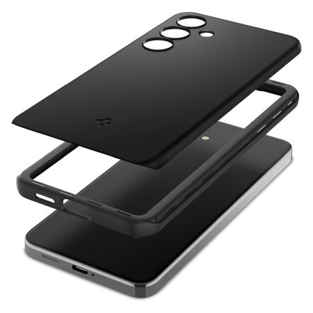 Spigen - Étui Thin Fit pour Samsung Galaxy S24, noir