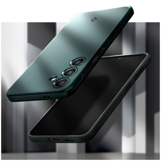 Spigen - Étui Thin Fit pour Samsung Galaxy S24, Abyss Green
