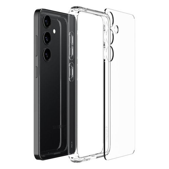 Spigen - Étui Ultra Hybrid pour Samsung Galaxy S24, transparent
