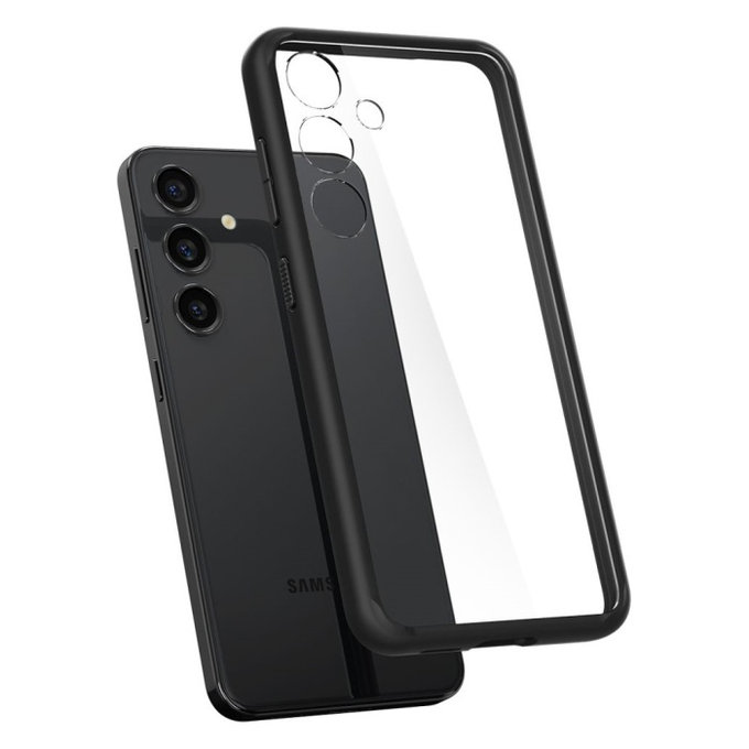 Spigen - Étui Ultra Hybrid pour Samsung Galaxy S24, Matte Black