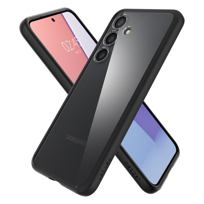 Spigen - Étui Ultra Hybrid pour Samsung Galaxy S24, Matte Black