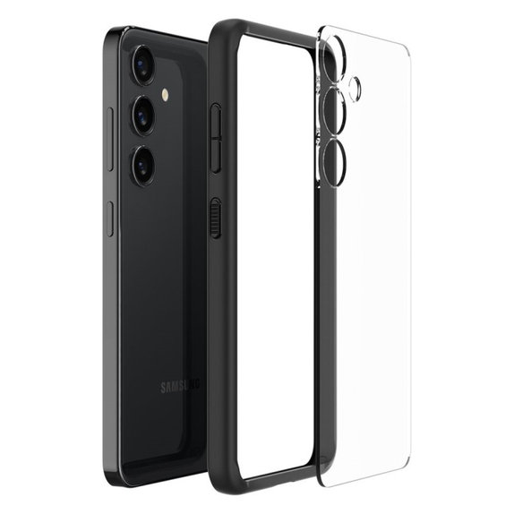 Spigen - Étui Ultra Hybrid pour Samsung Galaxy S24, Matte Black