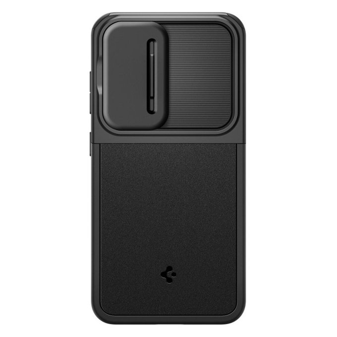 Spigen - Étui Optik Armor pour Samsung Galaxy S24, noir