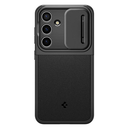 Spigen - Étui Optik Armor pour Samsung Galaxy S24, noir