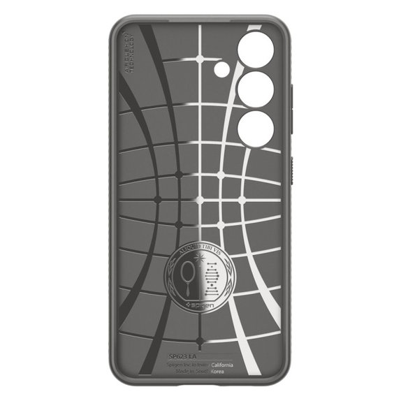 Spigen - Étui Liquid Air pour Samsung Galaxy S24, Granite Gray