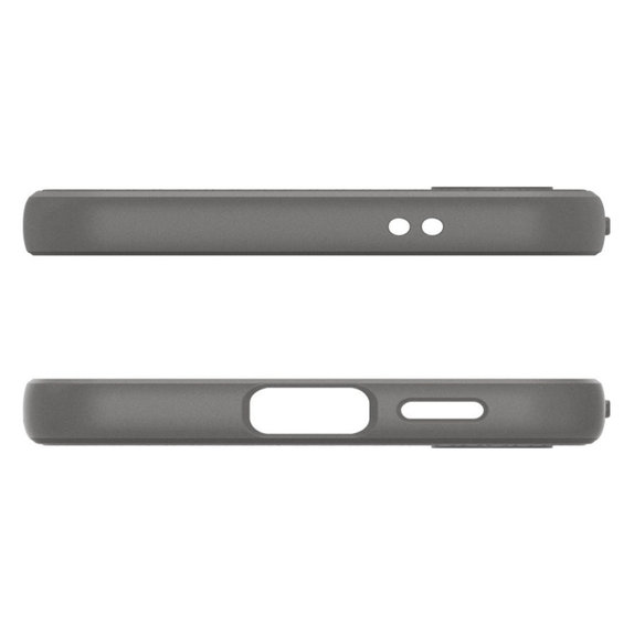 Spigen - Étui Liquid Air pour Samsung Galaxy S24, Granite Gray