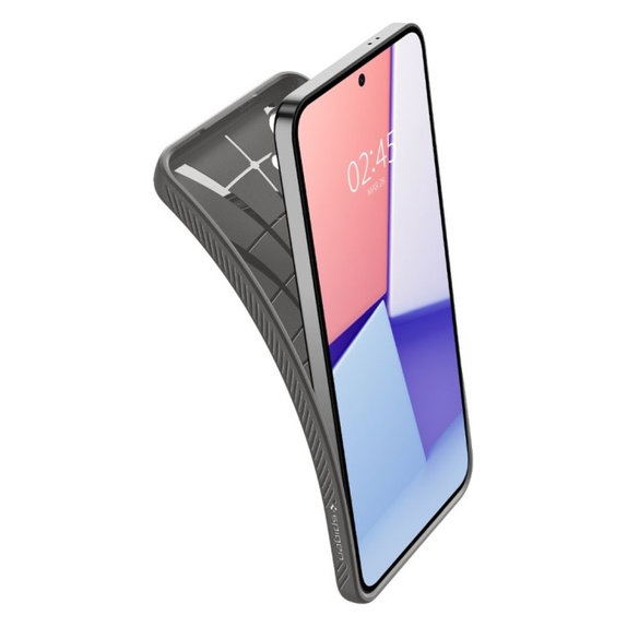 Spigen - Étui Liquid Air pour Samsung Galaxy S24, Granite Gray