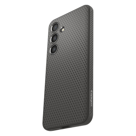Spigen - Étui Liquid Air pour Samsung Galaxy S24, Granite Gray
