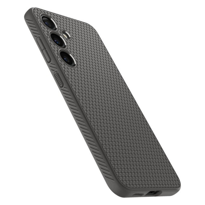 Spigen - Étui Liquid Air pour Samsung Galaxy S24, Granite Grey