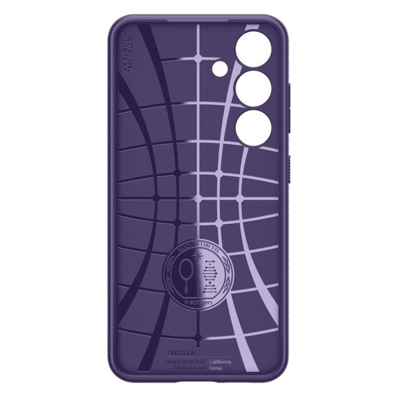 Spigen - Étui Liquid Air pour Samsung Galaxy S24, Deep Purple