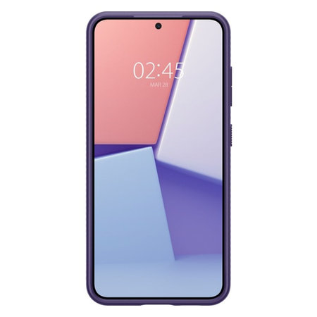 Spigen - Étui Liquid Air pour Samsung Galaxy S24, Deep Purple