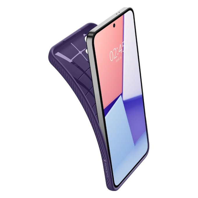 Spigen - Étui Liquid Air pour Samsung Galaxy S24, Deep Purple