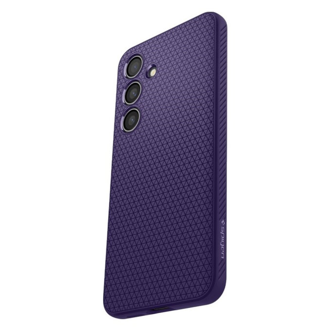 Spigen - Étui Liquid Air pour Samsung Galaxy S24, Deep Purple