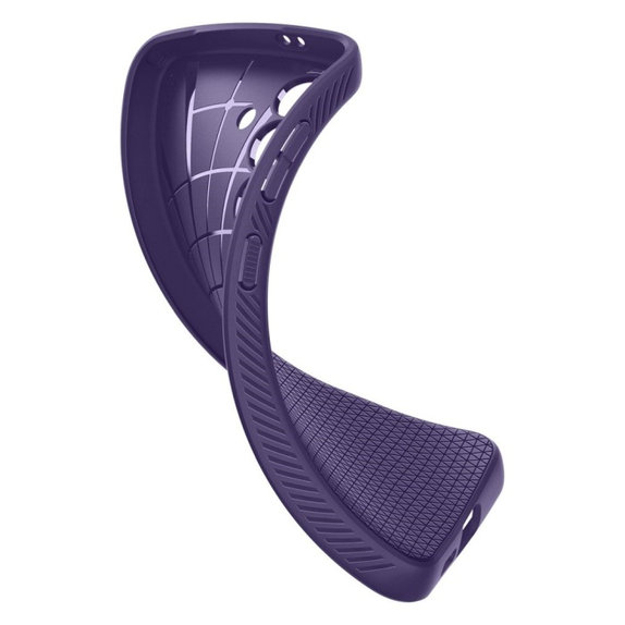 Spigen - Étui Liquid Air pour Samsung Galaxy S24, Deep Purple