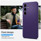 Spigen - Étui Liquid Air pour Samsung Galaxy S24, Deep Purple