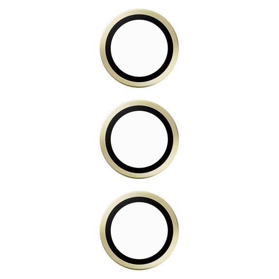 Protection d'objectif de caméra Hoops pour Samsung Galaxy S24+, Jaune, PanzerGlass