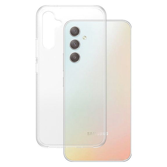 Étui TPU pour Samsung Galaxy A34 5G, Transparent, SAFE by PanzerGlass