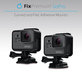 FixPremium - Ensemble d'adhésifs pour supports GoPro