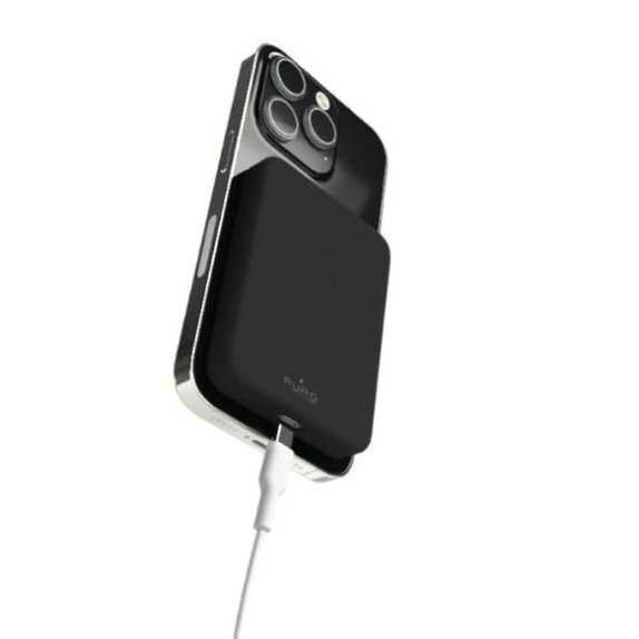 PURO - MagSafe PowerBank 4200 mAh 5W, USB-C, noir