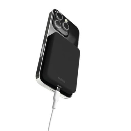 PURO - MagSafe PowerBank 4200 mAh 5W, USB-C, noir