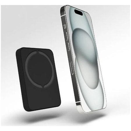 PURO - MagSafe PowerBank 4200 mAh 5W, USB-C, noir