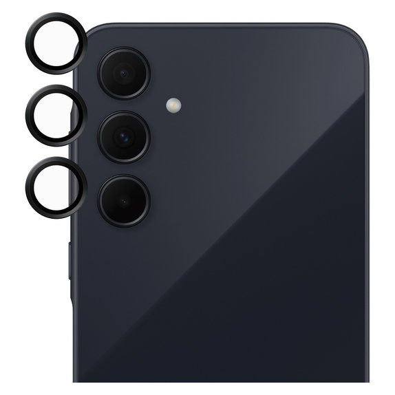 Protection d'objectif de caméra pour Samsung Galaxy A34 5G, Noir, SAFE by PanzerGlass