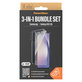 Bundle Hoops + Verre trempé UWF + Hard Case D3O pour Samsung Galaxy A55 5G, PanzerGlass