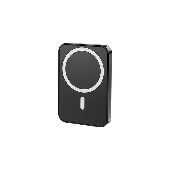 FixPremium - MagSafe PowerBank avec Support 5000mAh, noir