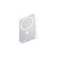 FixPremium - MagSafe PowerBank avec Support 5000mAh, blanc
