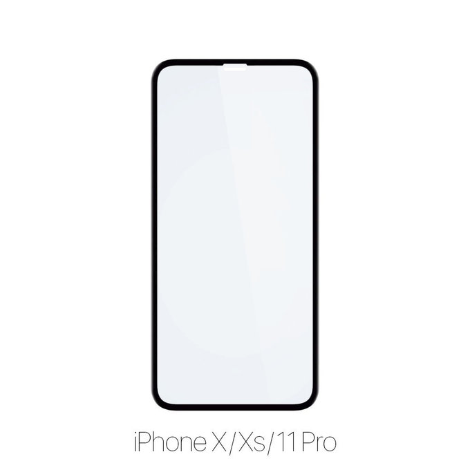 FixPremium FullCover Glass - Verre trempé pour iPhone X, XS & 11 Pro (10 Pack)