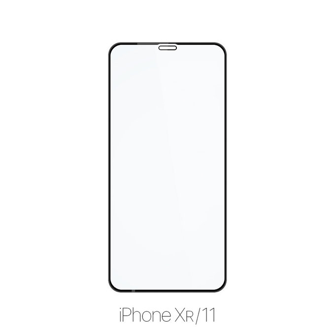 FixPremium FullCover Glass - Verre trempé pour iPhone XR & 11 (10 Pack)