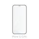 FixPremium FullCover Glass - Verre trempé pour iPhone 12 & 12 Pro (10 Pack)