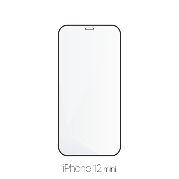 FixPremium FullCover Glass - Verre trempé pour iPhone 12 mini (10 Pack)