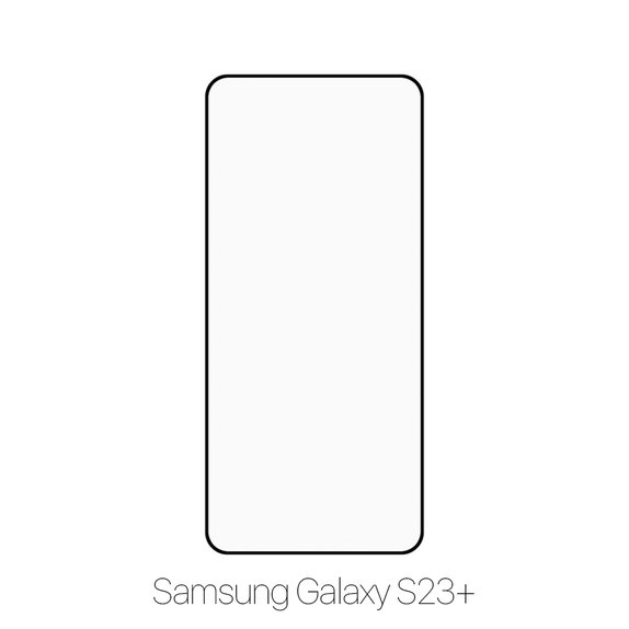 FixPremium FullCover Glass - Verre trempé pour Samsung Galaxy S23+ (10 Pack)