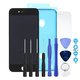 Apple iPhone 8, SE (2020), SE (2022) - Écran LCD + Écran tactile + Cadre (Noir) Refurbished PRO + Adhésif pour LCD + Verre trempé + Kit d'outils - Multipack