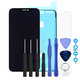 Apple iPhone X - Écran LCD + Écran tactile + Cadre In-Cell FixPremium + Adhésif pour LCD + Verre trempé + Kit d'outils - Multipack