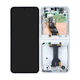 Samsung Galaxy Z Flip 6 F741B - Écran LCD + Écran tactile + Cadre (White) - GH82-35014F Genuine Service Pack