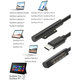 BY-006S - Câble d'Alimentation Multifonction pour Microsoft Surface Book, Go, Laptop, Pro, RT
