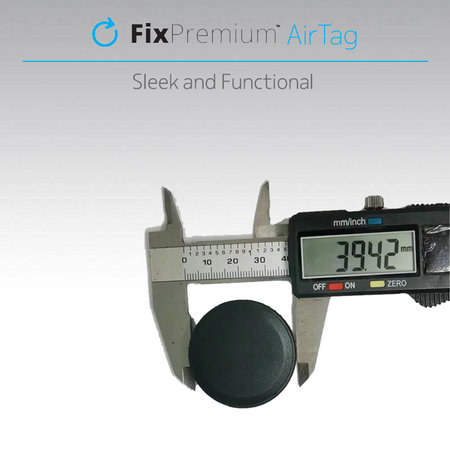 FixPremium - Housse de protection pour AirTag, noir