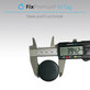 FixPremium - Housse de protection pour AirTag, noir