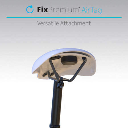 FixPremium - Housse de protection pour AirTag, noir