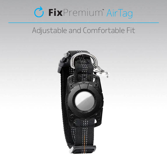 FixPremium - Collier AirTag pour chiens et chats, vert